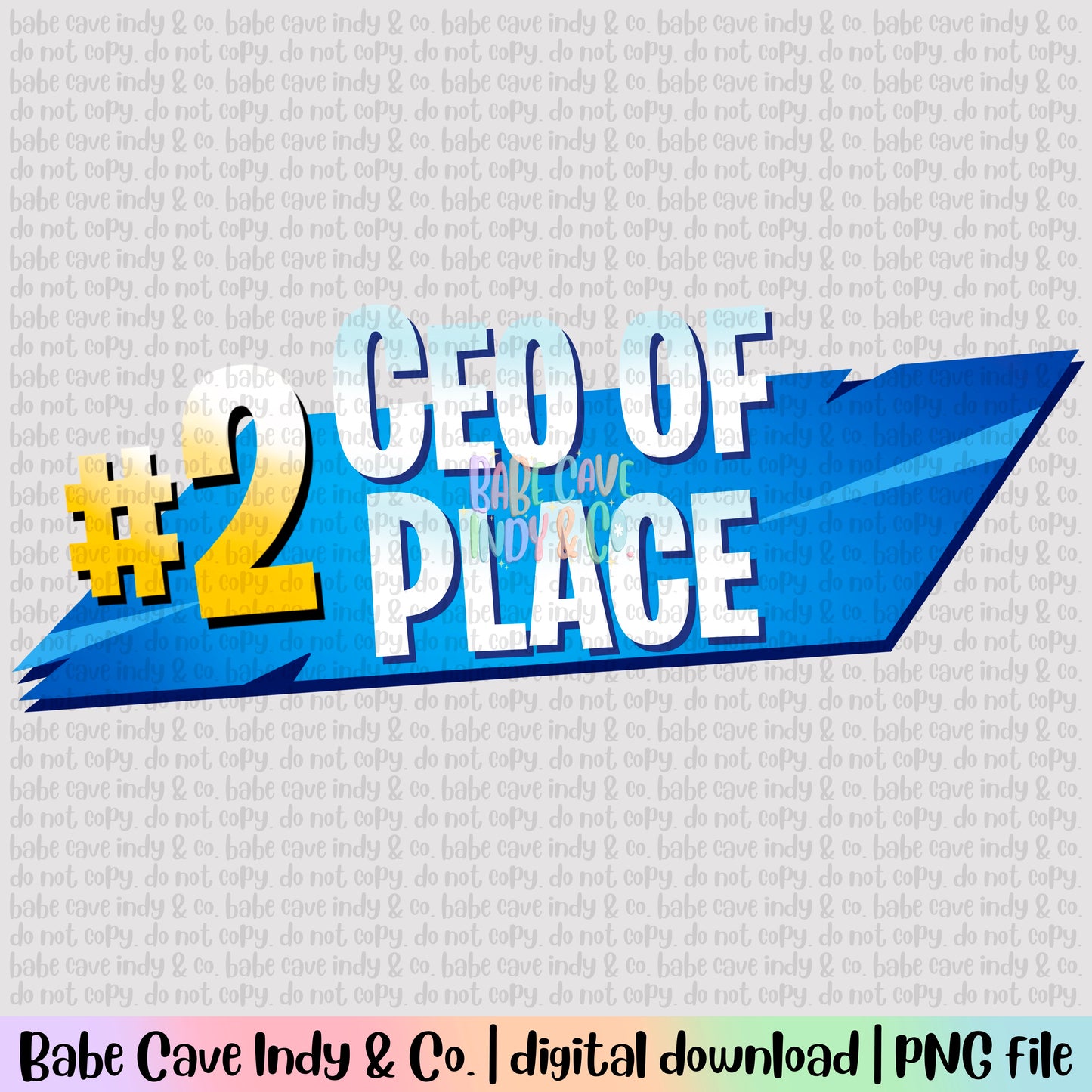 CEO of 2nd Place