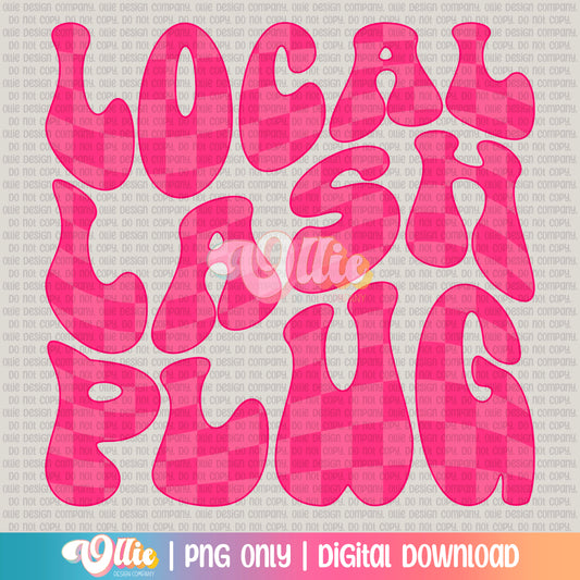 Local Lash Plug - Pink