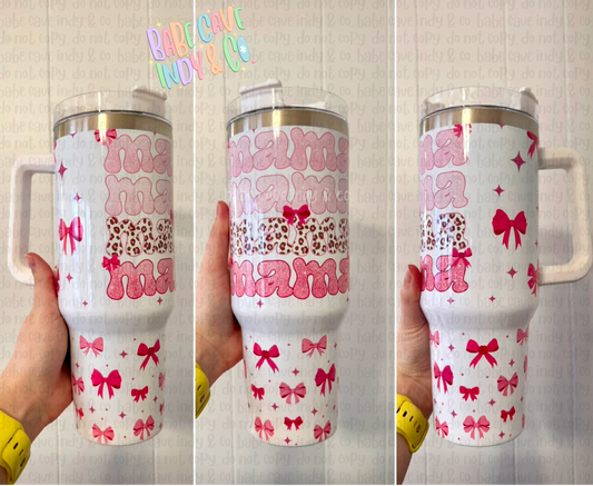 Mama & Bows Tumbler