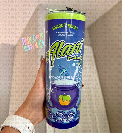 Spooky + Caffeinated Tumbler